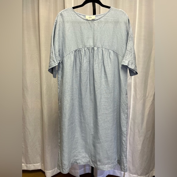 Sauths Kyoto Linen Dress in blue NWTsize XS Sauths Kyoto Linen Dress in blue NWTsize XS